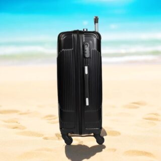 Βαλίτσα trolley Cardinal μεσαία 2010/60cm μαύρη