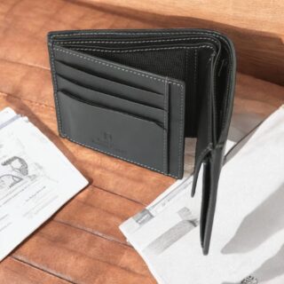 Camel Active Vegas Δερμάτινο Ανδρικό Πορτοφόλι Μαύρο