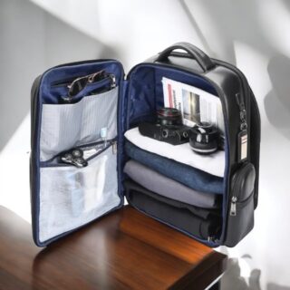 Bopai Σακίδιο Πλάτης Laptop 17.3” Αντικλεπτικό Μαύρο 61-121961