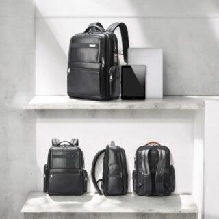 Bopai Σακίδιο Πλάτης Laptop 17.3” Αντικλεπτικό Μαύρο 61-121961