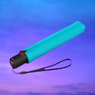 Knirps U.200 Ελαφριά Duomatic Αυτόματη Ομπρέλα Μπλε