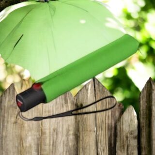 Knirps U.200 Αυτόματη Ελαφριά Duomatic Ομπρέλα Πράσινη