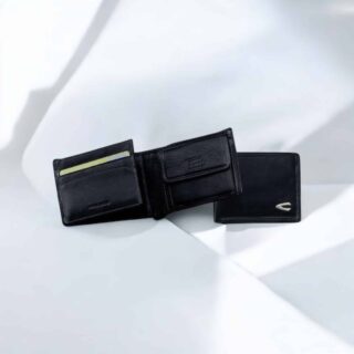 Camel Active Vegas Δερμάτινο Ανδρικό Πορτοφόλι Μαύρο