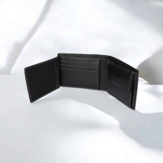 Camel Active Vegas Δερμάτινο Ανδρικό Πορτοφόλι Μαύρο