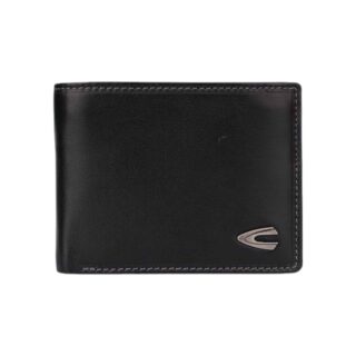 Camel Active Vegas Δερμάτινο Ανδρικό Πορτοφόλι Μαύρο