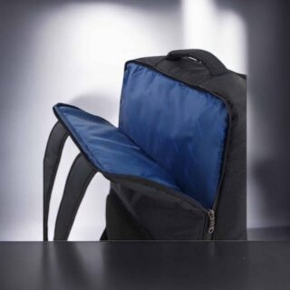 Diplomat Υφασμάτινο Σακίδιο Πλάτης Αδιάβροχο Μαύρο 45lt