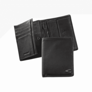 B34-707-60 Πορτοφόλι camel active vegas όρθιο  Mαύρο