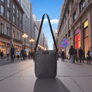 Caterpillar Τσαντάκι Ώμου 84515-01 Μαύρο