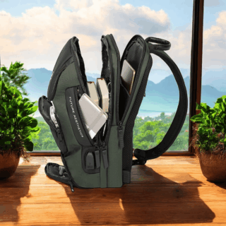 Bange 7086 Χακί Τσαντάκι Ώμου Χιαστί Crossbody