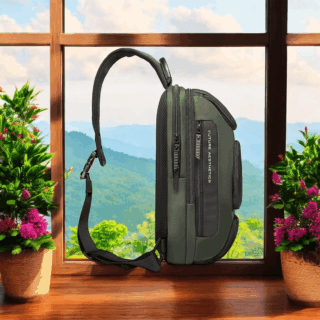 Bange 7086 Χακί Τσαντάκι Ώμου Χιαστί Crossbody