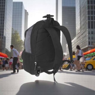 Diplomat TBF121 Ανδρικό Υφασμάτινο Σακίδιο Πλάτης με τροχούς