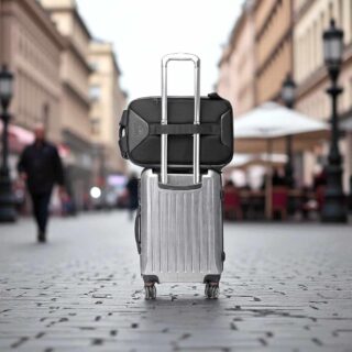 Bange 6621 Μαύρο Δερμάτινο Σακίδιο Πλάτης Laptop 15.6” Αδιάβροχο