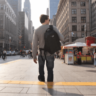 Caterpillar Σακίδιο Πλάτης 84056-478 Μαύρο