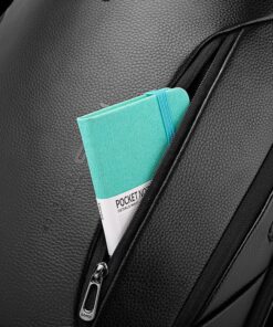 Bange 6623 Μαύρο Δερμάτινο Σακίδιο Πλάτης 24L Laptop 15.6”