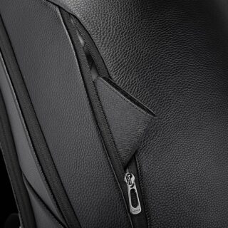 Bange 6623 Μαύρο Δερμάτινο Σακίδιο Πλάτης 24L Laptop 15.6”