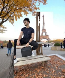 Bange 7529 Μαύρο Νεσεσέρ 7.8L Ταξιδιωτική Τσάντα Οργάνωσης