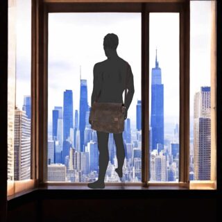 Camel Active Laos Δερμάτινος Χαρτοφύλακας Καφέ