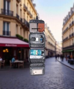 Bange 7529 Μαύρο Νεσεσέρ 7.8L Ταξιδιωτική Τσάντα Οργάνωσης