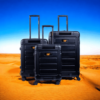 Βαλίτσες 3 τεμάχια Caterpillar stealth 83795-01 black