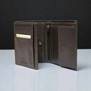 Camel Active Vegas Δερμάτινο Πορτοφόλι Όρθιο Καφέ