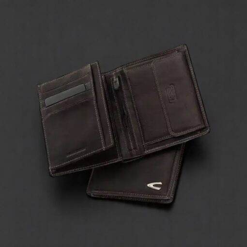 b34-707-20 πορτοφόλι camel active vegas όρθιο καφέ