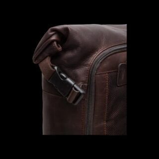 The Chesterfield Brand Rich Ανδρικό Δερμάτινο Σακίδιο Πλάτης σκούρο καφέ