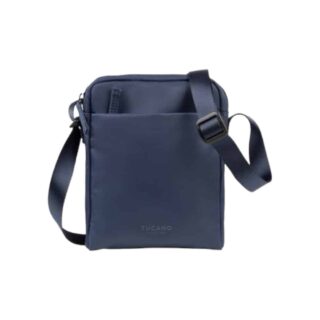 Tucano Τσάντα ώμου χιαστή κρεμαστή SPILLO μπλε χρώμα BSPILLOSB-B