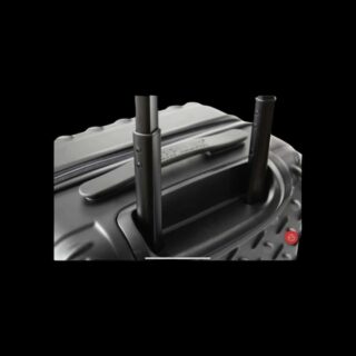 Βαλίτσα trolley Caterpillar μικρή μεσαία 83688-01 50/60 cm μαύρο