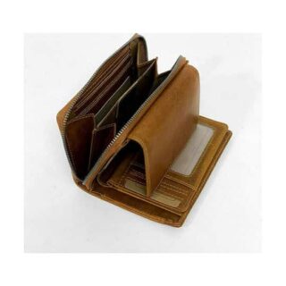 The Chesterfield Brand Μικρό Δερμάτινο Γυναικείο Πορτοφόλι Ταμπά