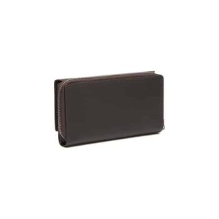 The Chesterfield Brand Δερμάτινο Γυναικείο Πορτοφόλι Καφέ