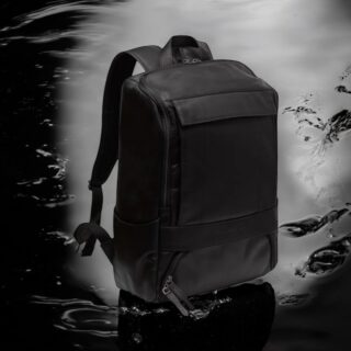 The Chesterfield Brand Rich Δερμάτινο Ανδρικό Σακίδιο Πλάτης Μαύρο 15.6