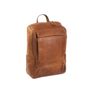 The Chesterfield Brand Ανδρικό Δερμάτινο Σακίδιο Πλάτης Ταμπά