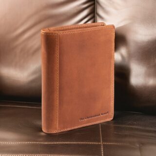 The Chesterfield Brand Δερμάτινο Ανδρικό Πορτοφόλι Καφέ