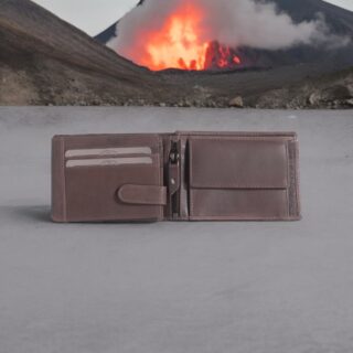 chesterfield brand Πορτοφόλι Δέρματος Καφέ Enzo