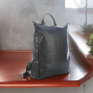 The Chesterfield Brand Δερμάτινο Σακίδιο Πλάτης Μαύρο