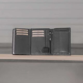 The Chesterfield Brand Δερμάτινο Ανδρικό Πορτοφόλι Μαύρο