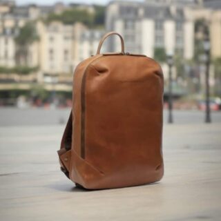 The chesterfield Δερμάτινο Σακίδιο Κονιάκ Μπανγκοκ