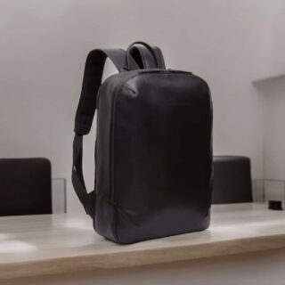 The Chesterfield Brand Δερμάτινο Σακίδιο Μαύρο Μπανγκόκ