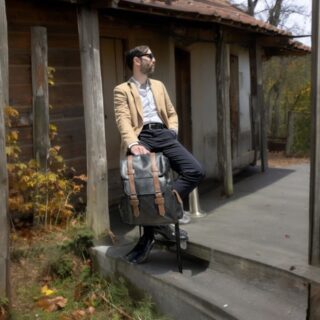 Σακίδιο πλάτης Τεχνόδερμα 12L Cardinal 15182 black