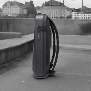 Bange 22201 Σακίδιο Πλάτης Hardshell Μαύρο 11L Laptop 15.6”