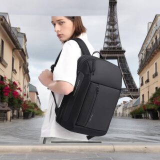 Bange 7663 Μαύρο Σακίδιο Πλάτης 24L Laptop 15.6”