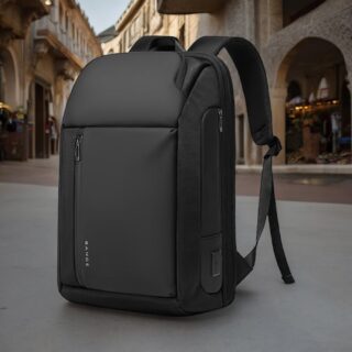 Bange 7663 Μαύρο Σακίδιο Πλάτης 24L Laptop 15.6”