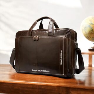 Cardinal Δερμάτινος Χαρτοφύλακας 9205 Coffee