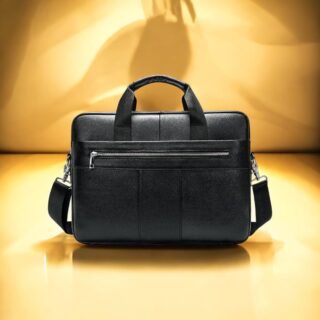 Cardinal Δερμάτινος Χαρτοφύλακας 8523 Μαύρο