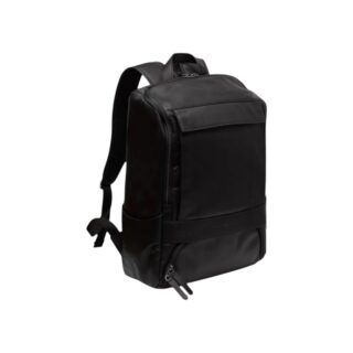 The Chesterfield Brand Rich Δερμάτινο Ανδρικό Σακίδιο Πλάτης Μαύρο 15.6"