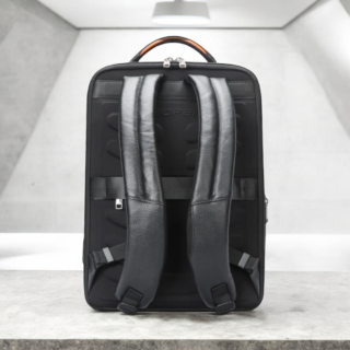 Bopai Αντικλεπτικό Δερμάτινο Σακίδιο Laptop 15.6” 24L Μαύρο