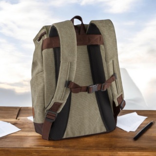 400-201-35 (010326) Σακίδιο πλάτης CAMEL ACTIVE AIR χακί