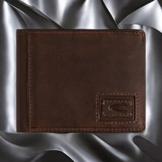 403-703-29 (010338) Πορτοφόλι πλάγιο μικρό CAMEL ACTIVE DUST Σκούρο καφέ