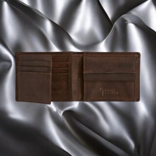 403-703-29 (010338) Πορτοφόλι πλάγιο μικρό CAMEL ACTIVE DUST Σκούρο καφέ