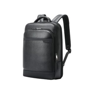 Bopai Αντικλεπτικό Δερμάτινο Σακίδιο Laptop 15.6” 24L Μαύρο